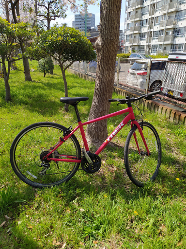 TREK FX 7.2 クロスバイク 赤