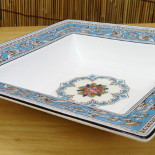 Wedgwood/ウェッジウッド フロレンティーン ターコイズ スクエアボール