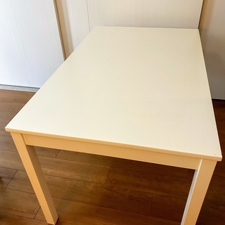 IKEA EMHULT イケア テーブル 4人 幅74cm x ...