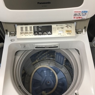 ファミリータイプ！！　Panasonic 9.0k 全自動洗濯機　NA-FA90H1