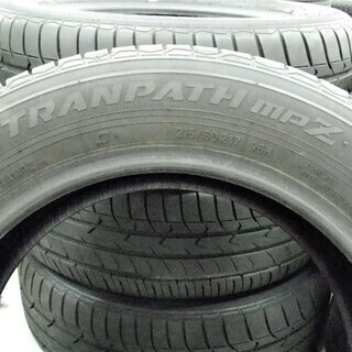 夏タイヤ 4本セット 215/60R17 2016年製 TOYO TRANPATH mpz
