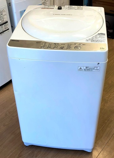 ●【6ヶ月安心保証付き】TOSHIBA 4.2kg洗濯機 2016年製