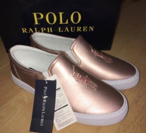 【未使用】POLOラルフローレン　ポロ　スリッポン　レア色