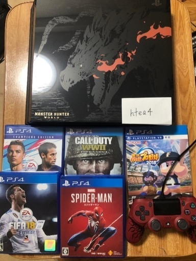 お得！ プレステ4限定モデル➕ソフト5本 PS4 ソフト5本セット PS4/