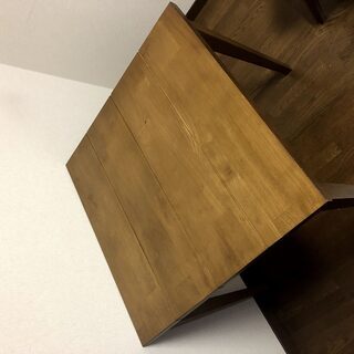 【4/26まで】ベルメゾン　木製正方形ダイニングテーブル