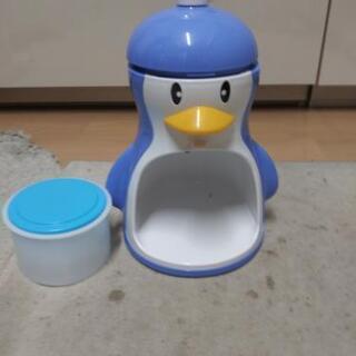 ペンギンのかき氷器「値下げしました」