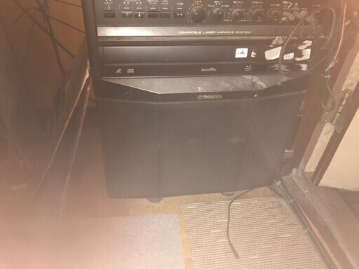 カラオケセット レーザーディスク ダブルカセット