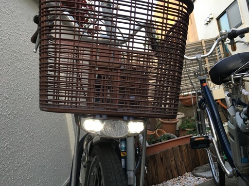 SANYO（現Panasonic）eneloop bikeリチウムイオン6Ah 26インチ同色2台