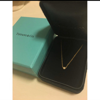 Tiffany ダイヤモンドバイザヤード 0.05カラット イエローゴールド