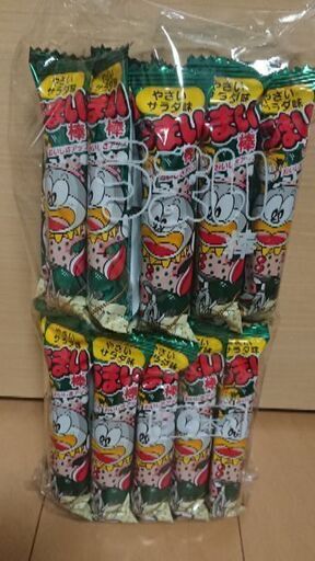 うまい棒 やさいサラダ味 30本 Hiro 長岡の食品の中古あげます 譲ります ジモティーで不用品の処分