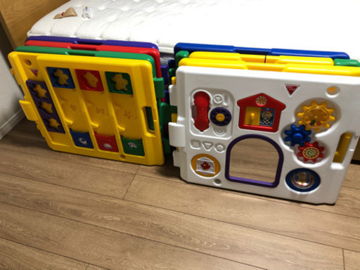 ベビーサークル（美品、故障・不足なし）8枚セット