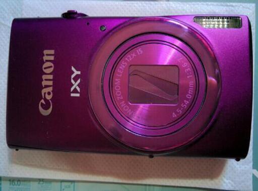 デジカメ　ほぼ未使用の美品　Canon IXY630 7650円