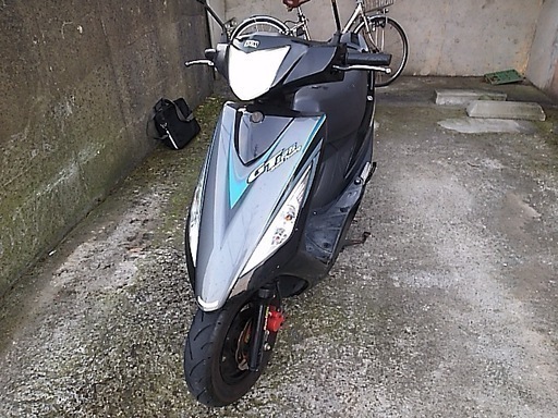 自賠責あり SYM　GT125（エンジン好調、外装難あり）