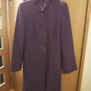 紫のコート(st bernard for dunnes?)