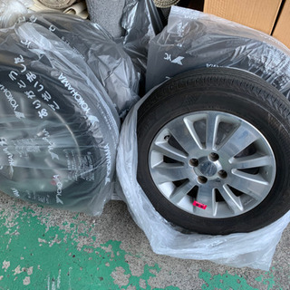 夏タイヤ 185/65R15 BRIDGESTONE ブリヂストン レグノ ホイール付き 4 