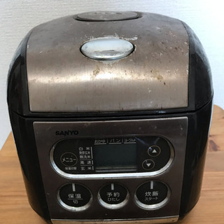 【差し上げます】 SANYO マイコンジャー炊飯器 ECJ-KS...