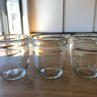 モロゾフ　ガラス製プリンカップ　3つセット