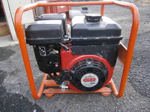 工進 エンジンポンプ くみ上げホース・取説、箱付き 動作確認済 ワン