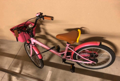 【決めました】18インチ　補助輪付き自転車