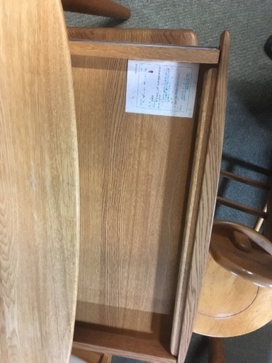 木製家具セット販売　机＋イス＋チェスト　3点