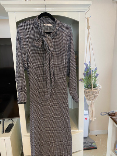 Zara ボウタイワンピース Lala 儀保の生活雑貨の中古あげます 譲ります ジモティーで不用品の処分