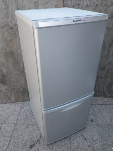 ■配達可■パナソニック ノンフロン冷凍冷蔵庫 NR-B147W-S 2014年製