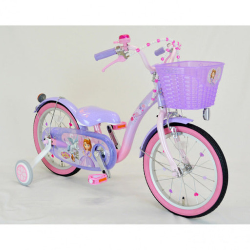 16インチ　子供用自転車　ちいさなプリンセスソフィア＆スカイ