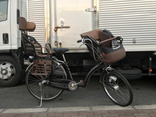 あさひ　子供乗せ自転車　3段変速　オートライト