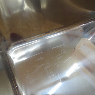 未使用保管品☆AG 赤川器物製作所 18-8 ステンレス 深型角バット 運搬