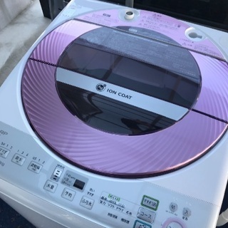 取引中2013年製シャープ全自動洗濯機容量8キロ千葉県内配送