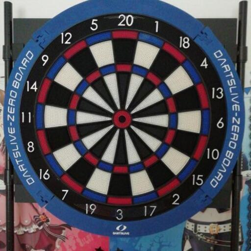 ソフトダーツ ゼロボード スローマット BLITZERスタンド DARTSLIVE