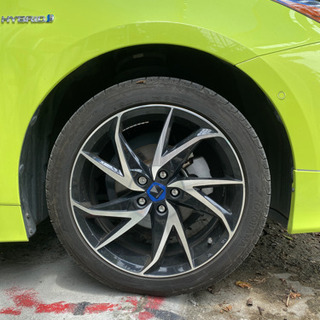 ⭐︎超美品⭐︎50プリウス　モデリスタ　１７インチ　４本　バリ溝　ナット付 ⭐︎超美品⭐︎50プリウス モデリスタ 17インチ 4本 バリ溝 ナット付