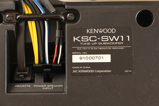 KENWOOD ケンウッド Tune up Subwoofer サブウーハー KSC-SW11