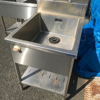 山口)1槽シンク マルゼン 幅60cm 中古品 厨房 BIZ001S