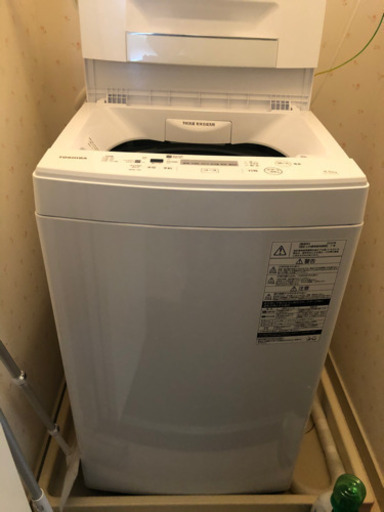 TOSHIBA 4.5キロ　洗濯機