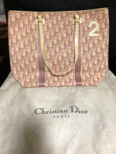 Christian Dior ピンクトロッター トートバッグ 正規品 ディオール