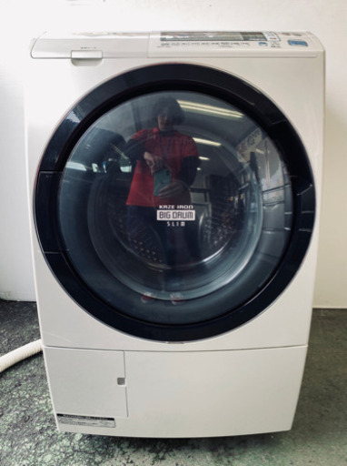 【リサイクルスターズ鹿大通店】新生活応援商品!! ドラム式洗濯乾燥機　HITACHI BD-S7500L形　9.0kg