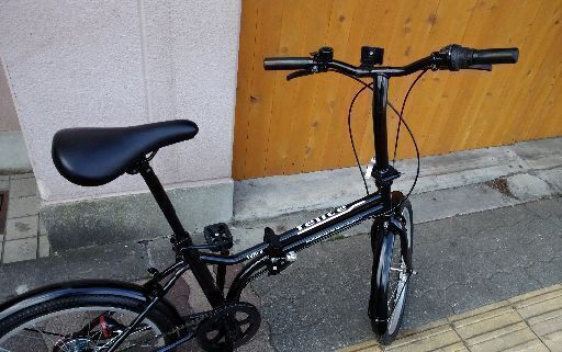 TRADEA felice 20吋折り畳み自転車 外装6段/ブラック （楽天市場