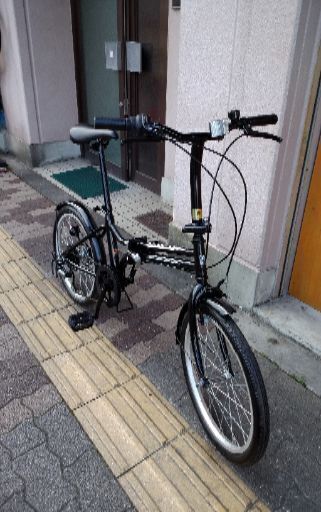 TRADEA felice 20吋折り畳み自転車 外装6段/ブラック 【公式通販】