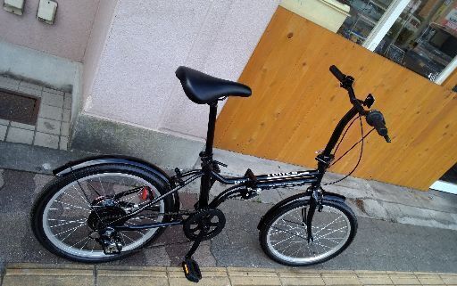 TRADEA felice 20吋折り畳み自転車 外装6段/ブラック 【公式通販】