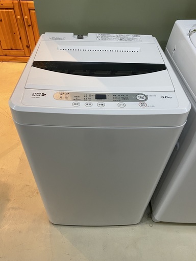 洗濯機 ハーブリラックス HERBRelax YWM-T60A1 2017年製 6.0kg 中古品