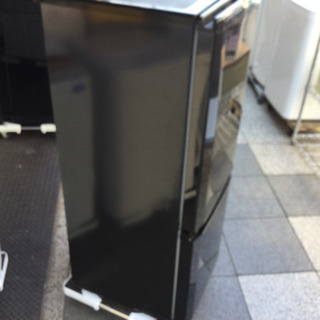 #3628 三菱 146L 2ドアノンフロン冷蔵庫 右開き サファイアブラック MR-P15EY-B