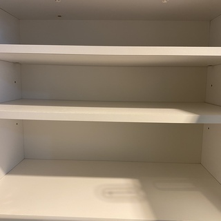 レンジボード ニトリ 白 収納棚 中古品② レンジボード ニトリ 白 収納棚 中古品