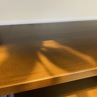 シェルフ 無垢板 無垢材 フリーラック 棚 茶 中古品 レトロ アンティーク