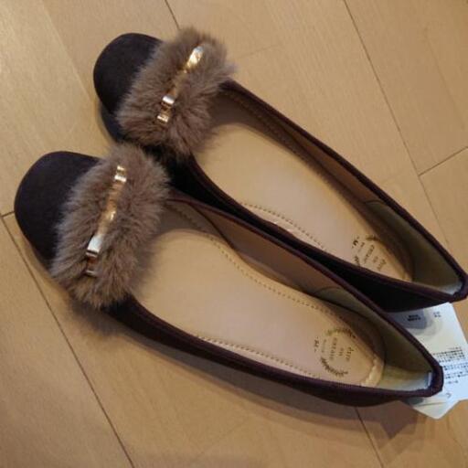 新品 ファー パンプス しまむら ブラウン さきめろ 加古川の靴 バッグの中古あげます 譲ります ジモティーで不用品の処分