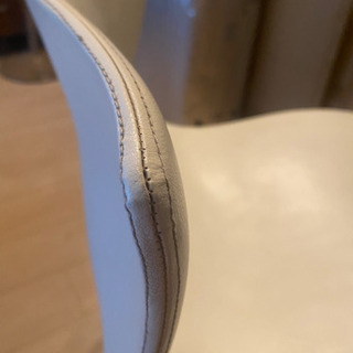 貴重！knoll ハンカチーフチェア　レザー張り