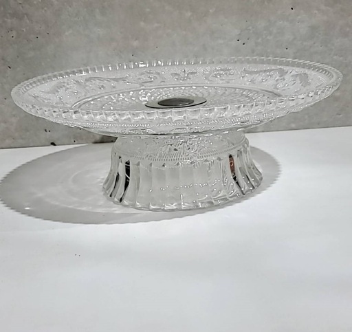 【中古】昭和レトロ 足付フルーツ盛り皿＆お皿セット②　在庫1