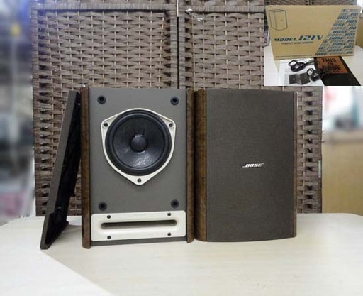 BOSE スピーカー MODEL 121V ペア 連番 6Ω 1ウェイ 説明書 純正 BOSE スピーカー MODEL 121V ペア 連番 6Ω 1ウェイ 説明書 純正