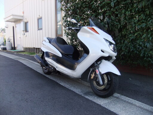ヤマハ　マジェスティ250　実動中古美車(自賠責:令和3年4月まで)付き　3連メーター　オイル交換済み　タイヤ前後新品同様　返納書有り