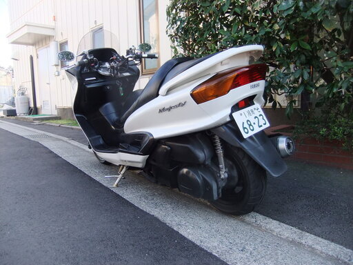 ヤマハ　マジェスティ250　実動中古美車(自賠責:令和3年4月まで)付き　3連メーター　オイル交換済み　タイヤ前後新品同様　返納書有り ヤマハ マジェスティ250 実動中古美車(自賠責:令和3年4月まで)